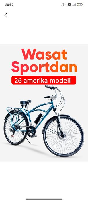 Velosiped arendaga beriladi