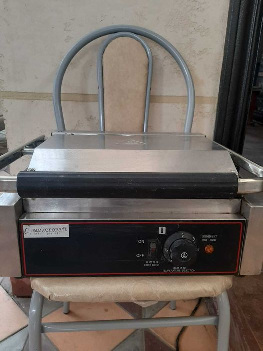 Тостер прижимной прес контактный гриль