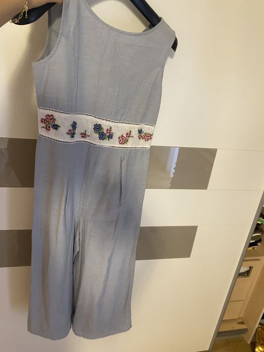 Salopeta Sisley albastra