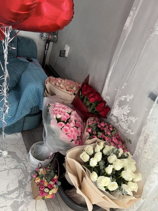 Букет цветов шикарные