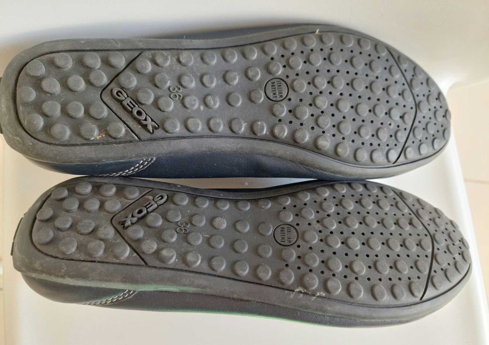 Balerini Geox marimea 36, pantofi piele naturala, respira