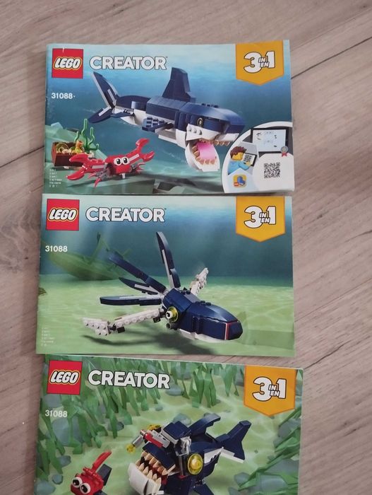 Набор Лего, морские обитатели