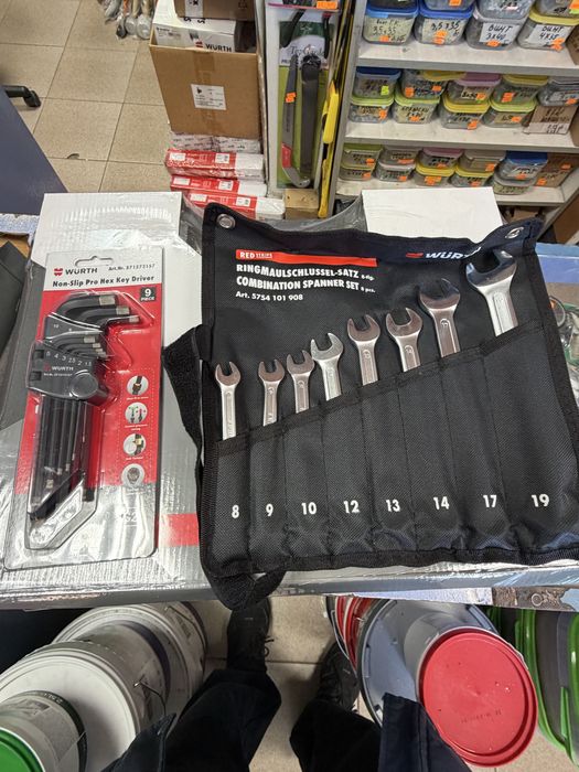 Гедоре Wurth 154 части Промоция два подаръка