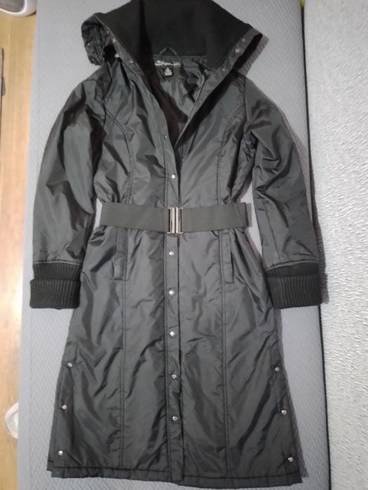 Дълго яке с яка-качулка KENVELO