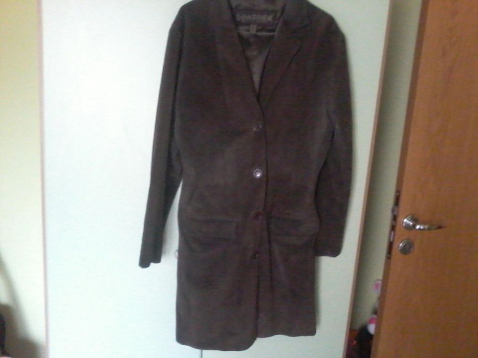 Pardesiu piele intoarsa Leather