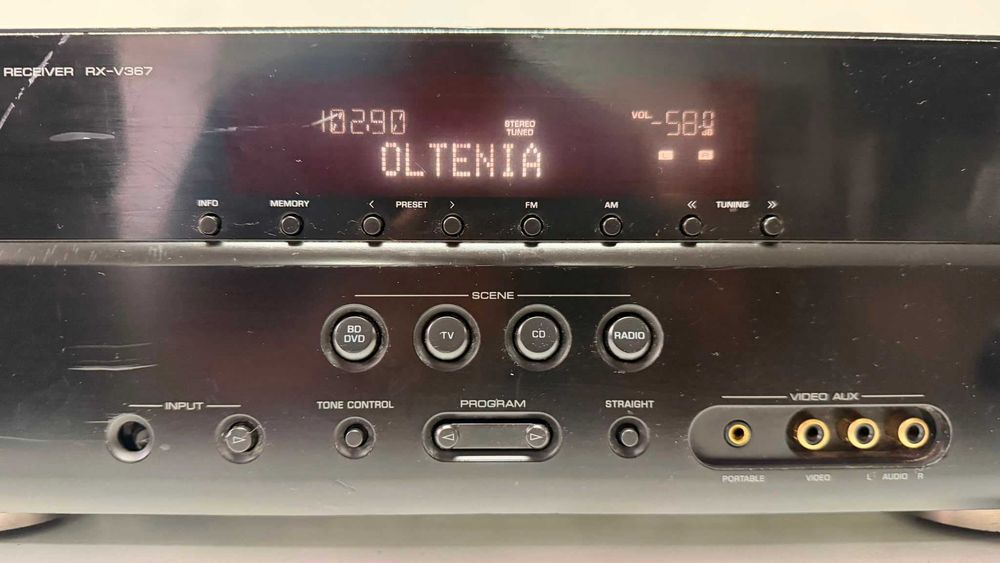 Amplificator Yamaha RX-V367 HDMI Receiver AV 5.1 Cinema DSP RDS