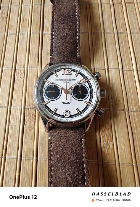 Frederique Constant Vintage Rally Healey Chronograph  Limited Edition!