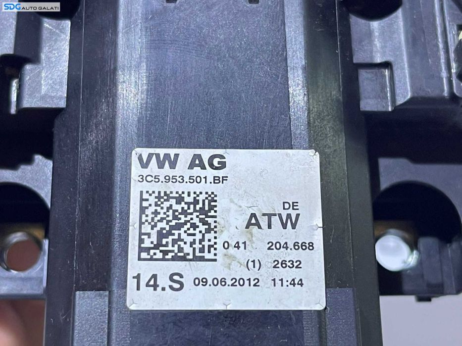 Ansamblu Maneta Manete Semnalizare Stergatoare Volkswagen Passat B7 Berlina Sedan 2010 - 2015 Cod 3C5953501BF 3C5953502 [L8339]