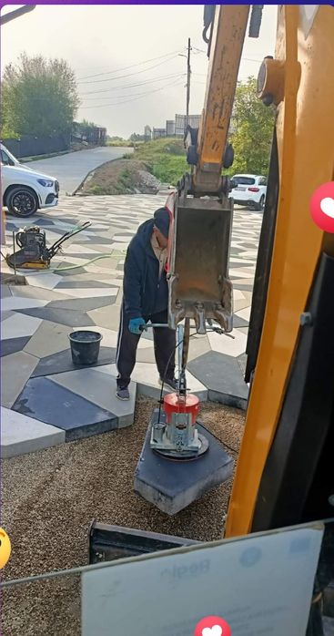 Montaj pavaje borduri rigole excavații canalizări terasamente