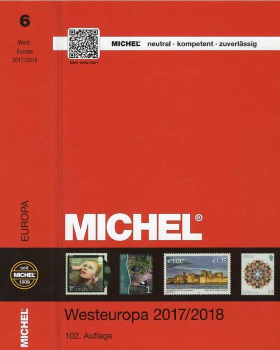 17 Михел каталози Европа 2017-2023 (на DVD)