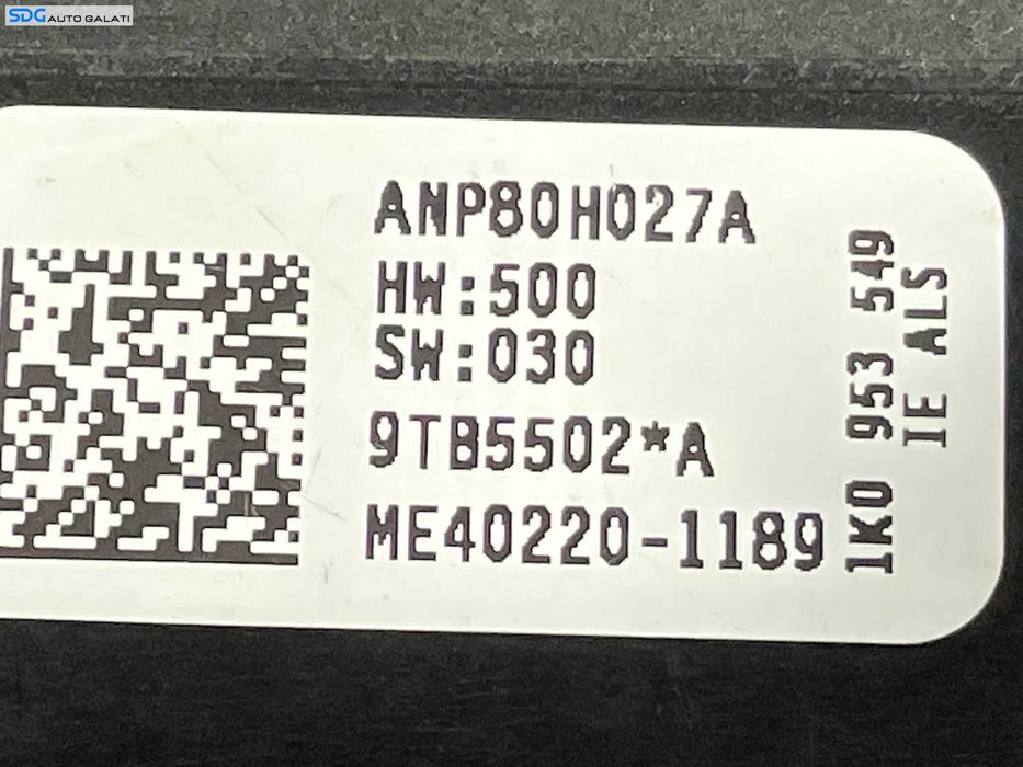 Calculator Modul Coloana Volan Volkswagen Golf 5 Plus 2004 - 2008 Cod 1K0953549 [LR0124]