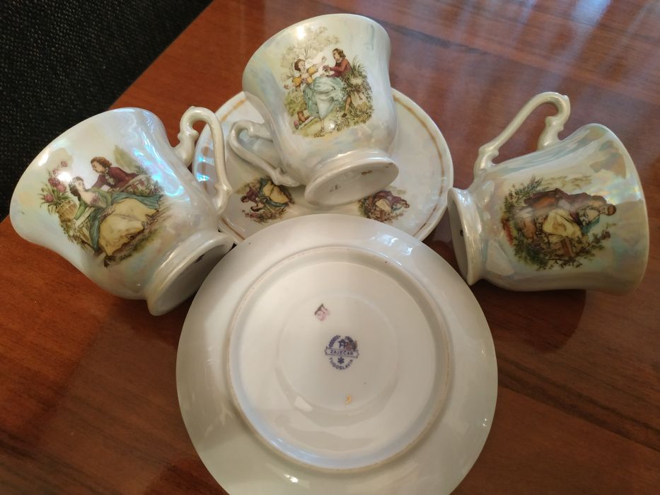 Кофейный сервиз "Свидание" Югославия