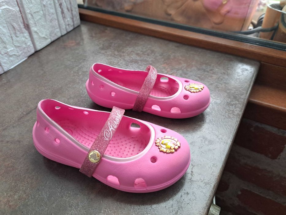 детски сандали,,летни обувки,гумени балерини,Crocs,за момиче,23