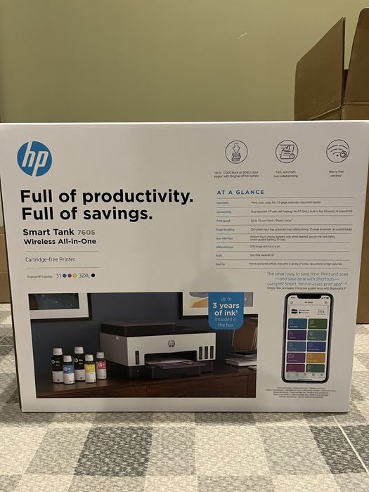 HP Smart Tank 7605