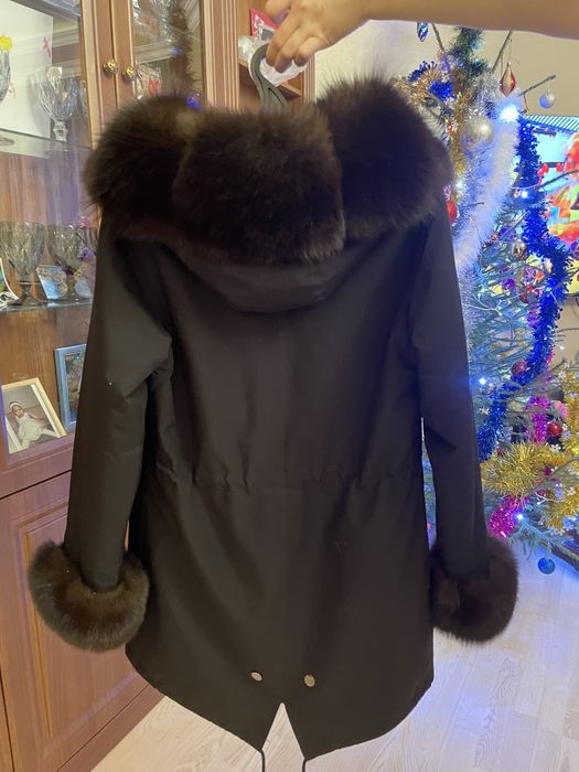 Парка норковая