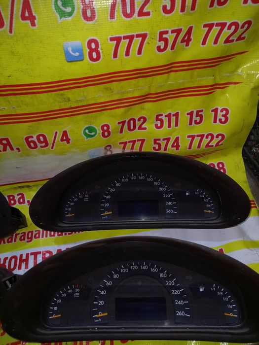 Щиток приборов на Мерседес W203