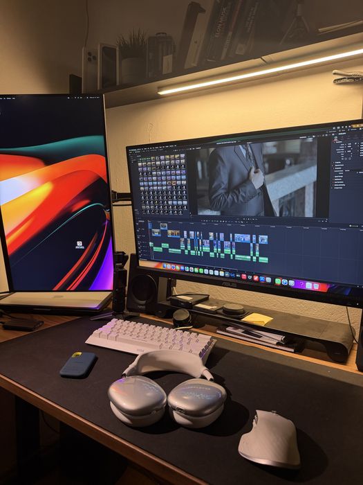 Monitor Asus Pro Art 27 4 K  si Dell 27 inch plus stamd dual