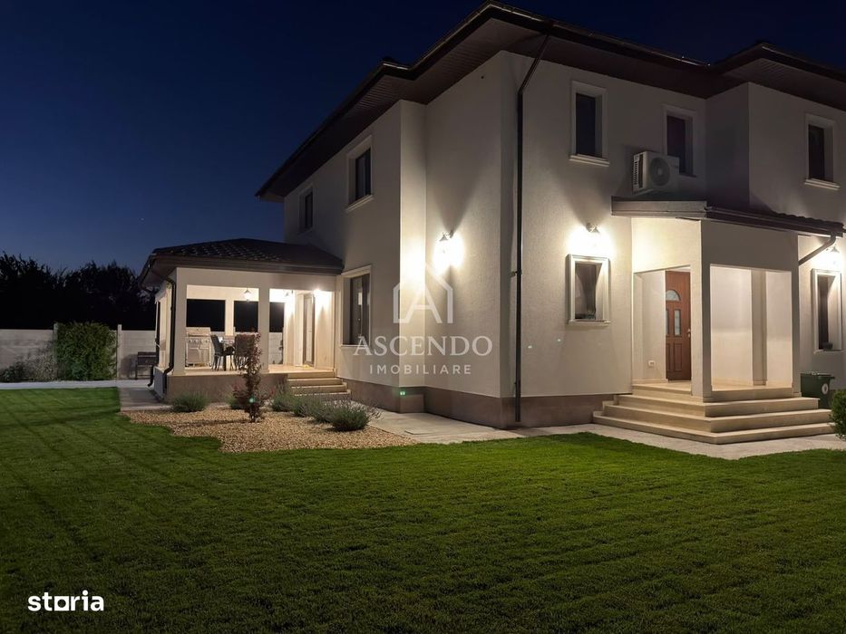 Casă de Lux Corbeanca | 216 mp  | Mobilată | Teren 600 mp
