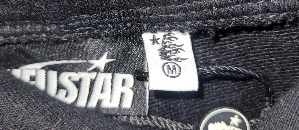 Черное худи Hellstar