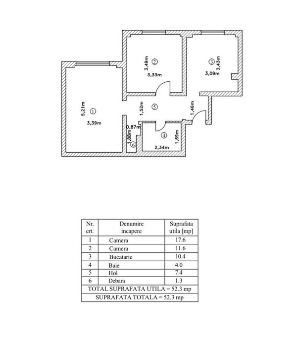 Inchiriere 2 Camere I Tineretului I BL 1984 I 53 MP Renovat I Metrou