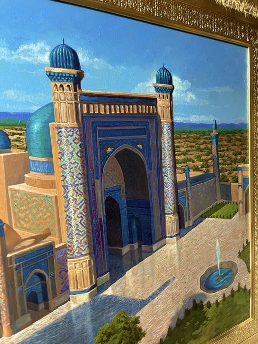 картина Ақ Сарай Амир Темур