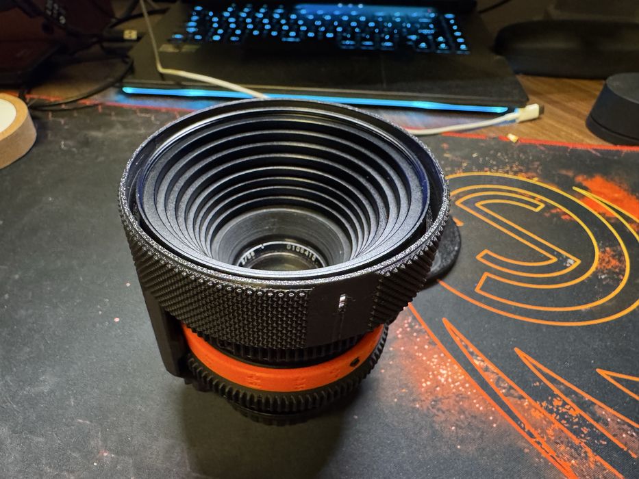 Vand carcasa printata 3d pentru obiectivul Helios 58 mm f2 (44-2)
