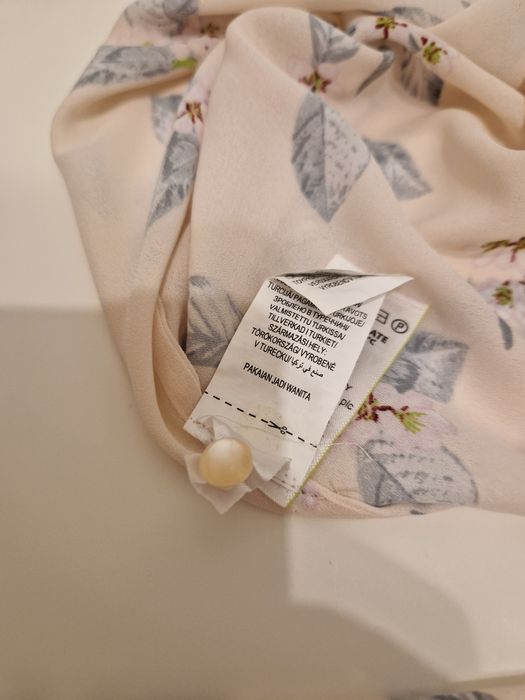 Bluza dama, maneca lunga, poliester, Marks&Spencer, marime 18 (46)