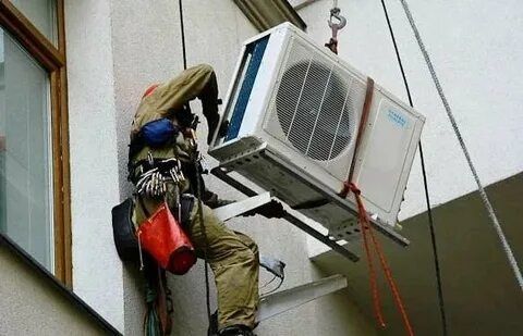 Установка кондиционера