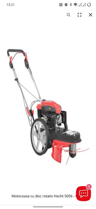 Motocoasa cu disc rotativ Hecht 5056