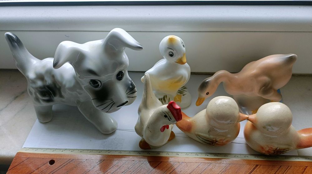 Bibelouri jucarii animale domestice romanesti