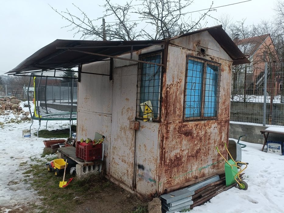 Baraca gradina / Organizare santier / Baraca metalica