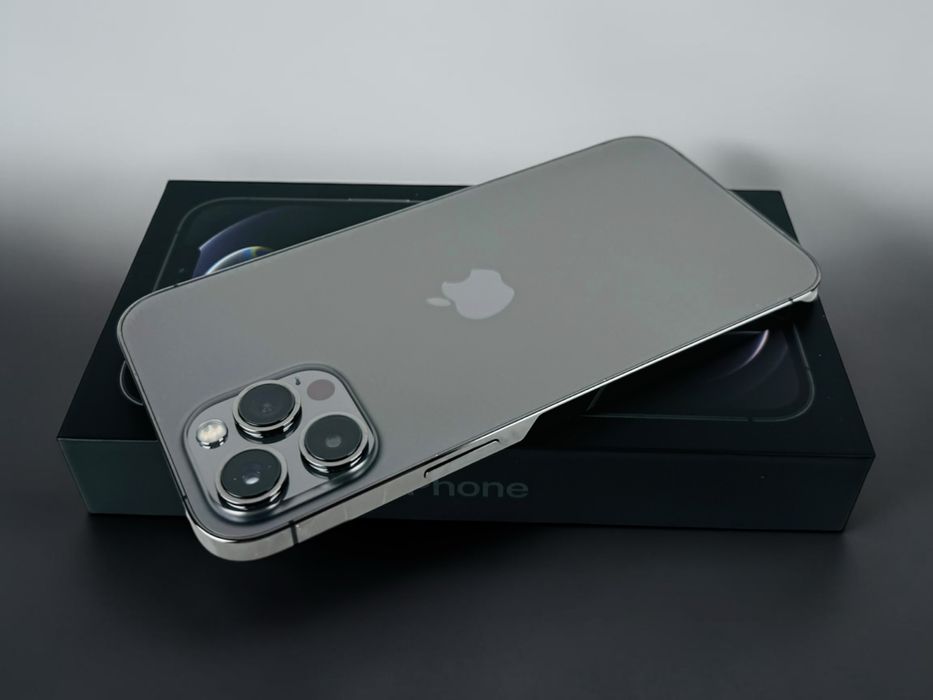 Apple iPhone 12 Pro 128GB Graphite Перфектен! Гаранция!