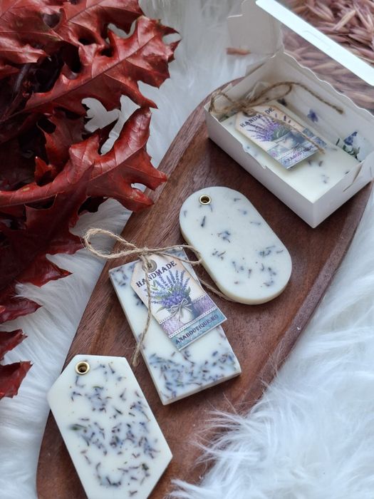 Odorizante de dulap din ceară naturală din soia parfumată-lavandă