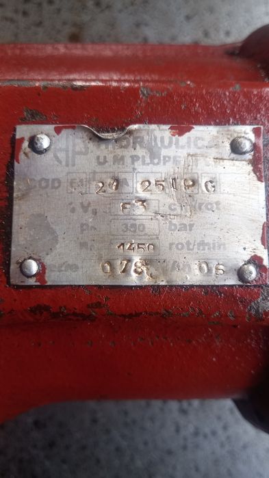 hidromotor F125 F120 / pompa hidraulica