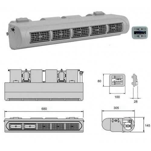 Кондиционер на К700 (Кировец)