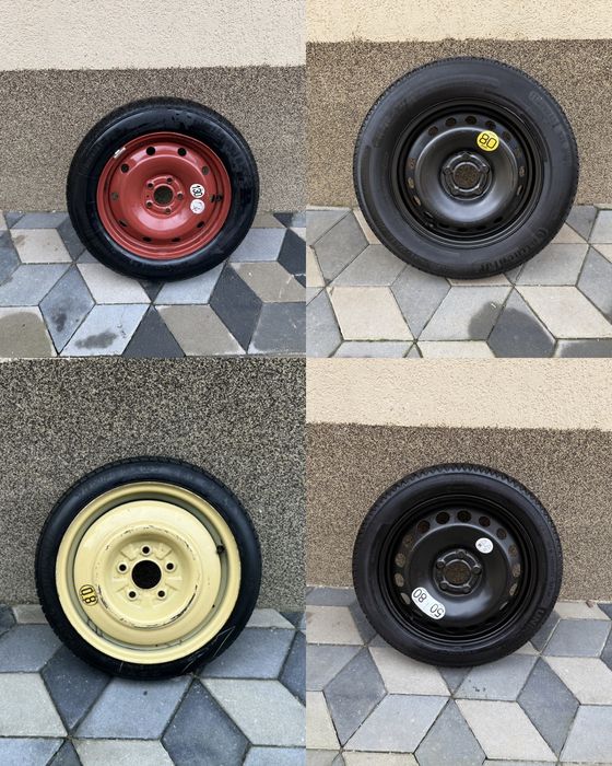 Roata de rezerva slim cric kit pana Volkswagen Audi mercedes bmw