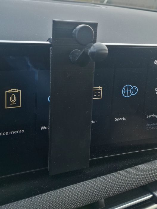 Braț suport telefon pentru display Hyundai Tucson 2025 (facelift)