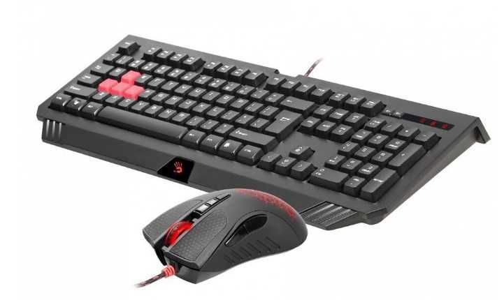 Комплект клавиатура и мишка A4 Tech B1500 B110 + A4 Tech V9C