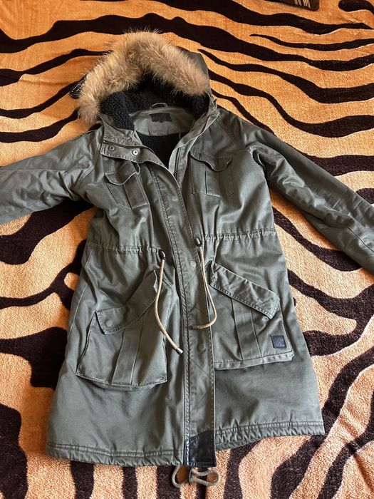 Geaca Minimum unisex cu blana naturala