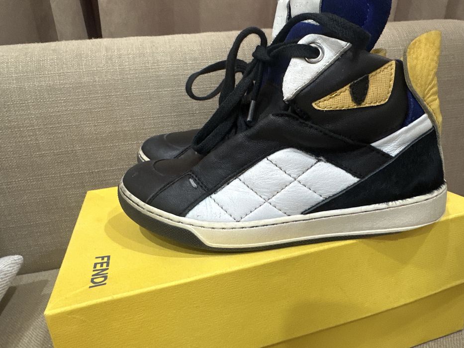 Кеды высокие Fendi