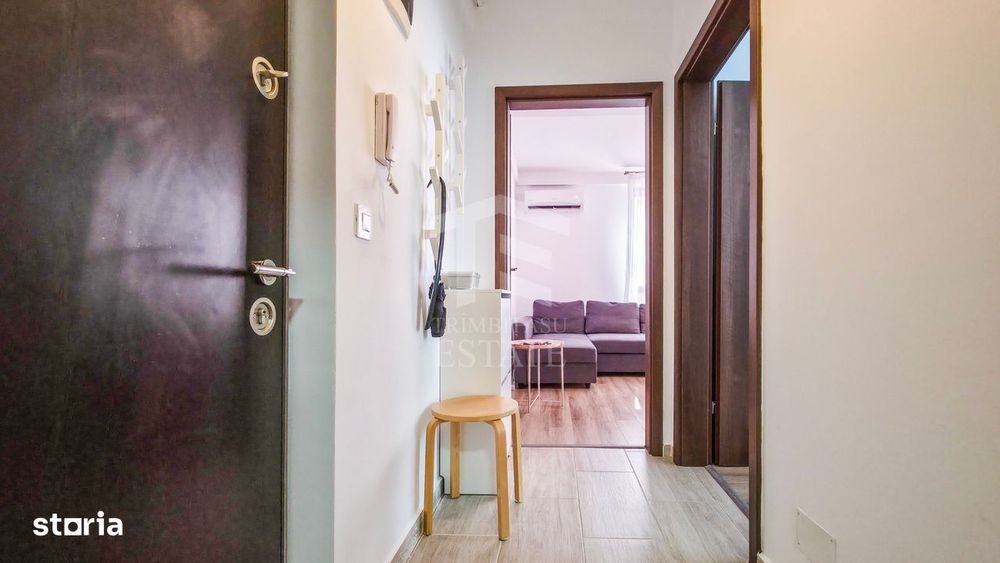 Apartament 2 camere Bragadiru Alunului, mobilat, balcon 15mp, parcare