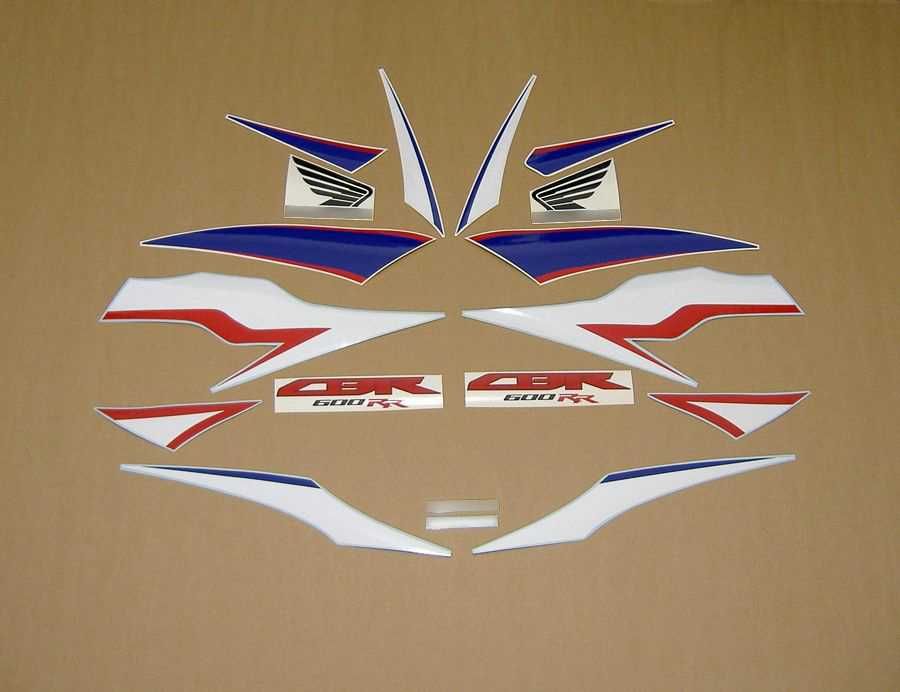 Стикери Honda CBR 600RR 2010г.-2012г. лепенки хонда цбр 600 rr рр