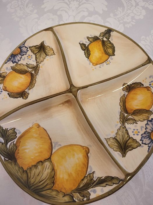 Platou ceramica Italia