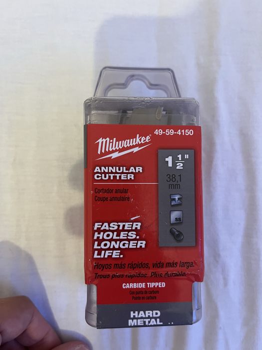 Carote Milwaukee 38,1mm