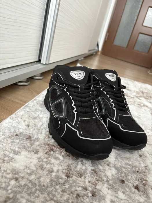 Диор D!or B30 Reflective Blacki Lux Sneakers 40 41 42 43 44 45 46