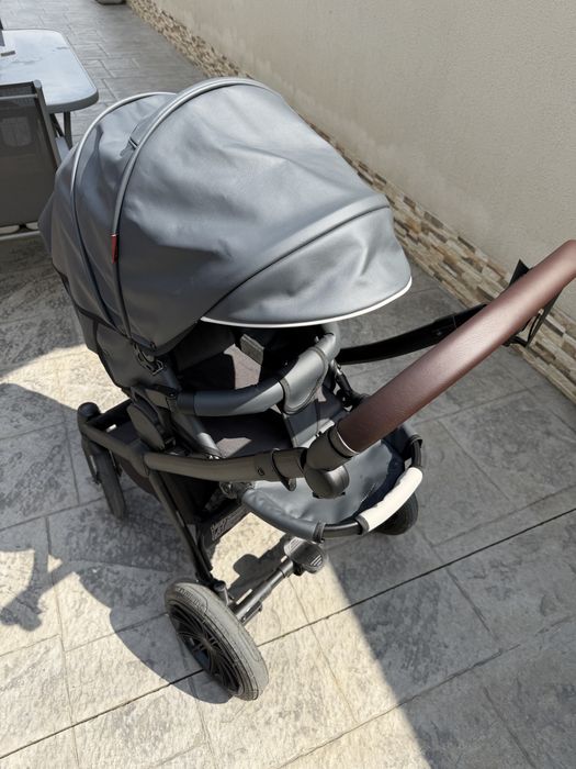 Carucior Krausman Rider Soft Grey 3 in 1