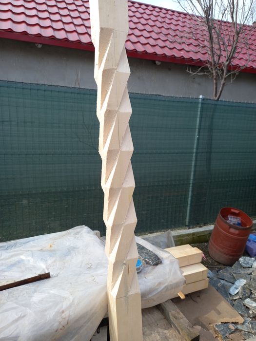 Stâlpi pentru foisor sau terasă