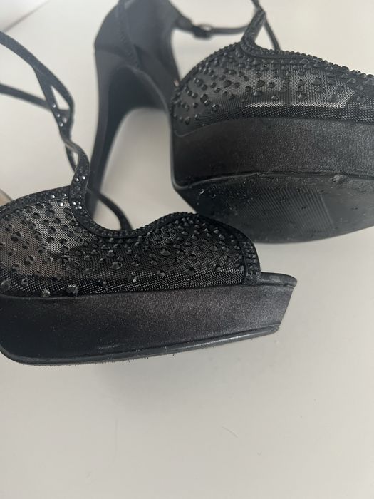 Високи токчета, 38 номер, много добро състояние