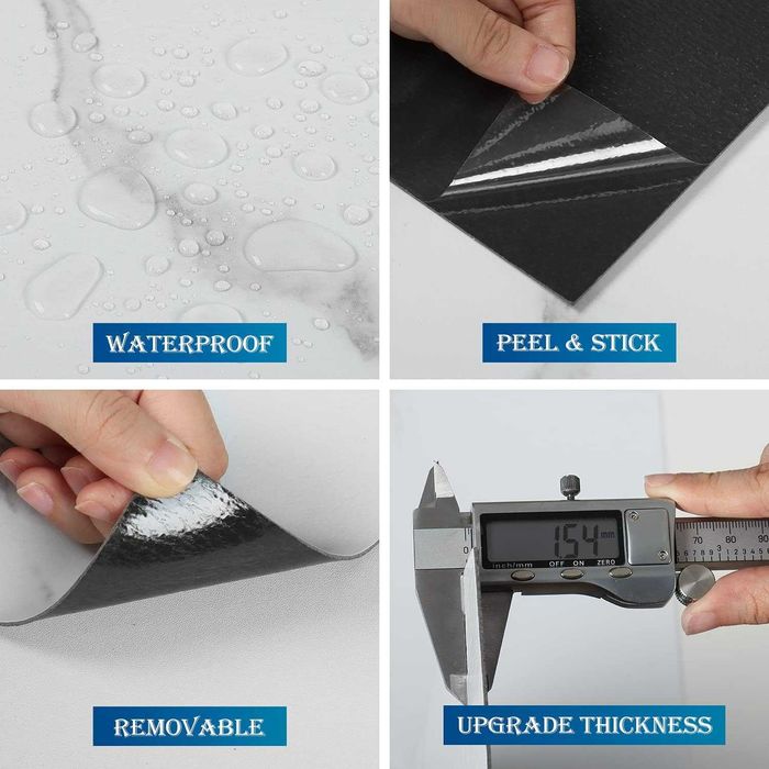 FunStick Винилови подови плочки за самозалепване, водоустойчиви