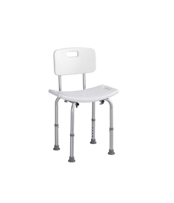 Алуминиев стол за баня Bakaji Стол за възрастни и трудноподвижни до 225кг